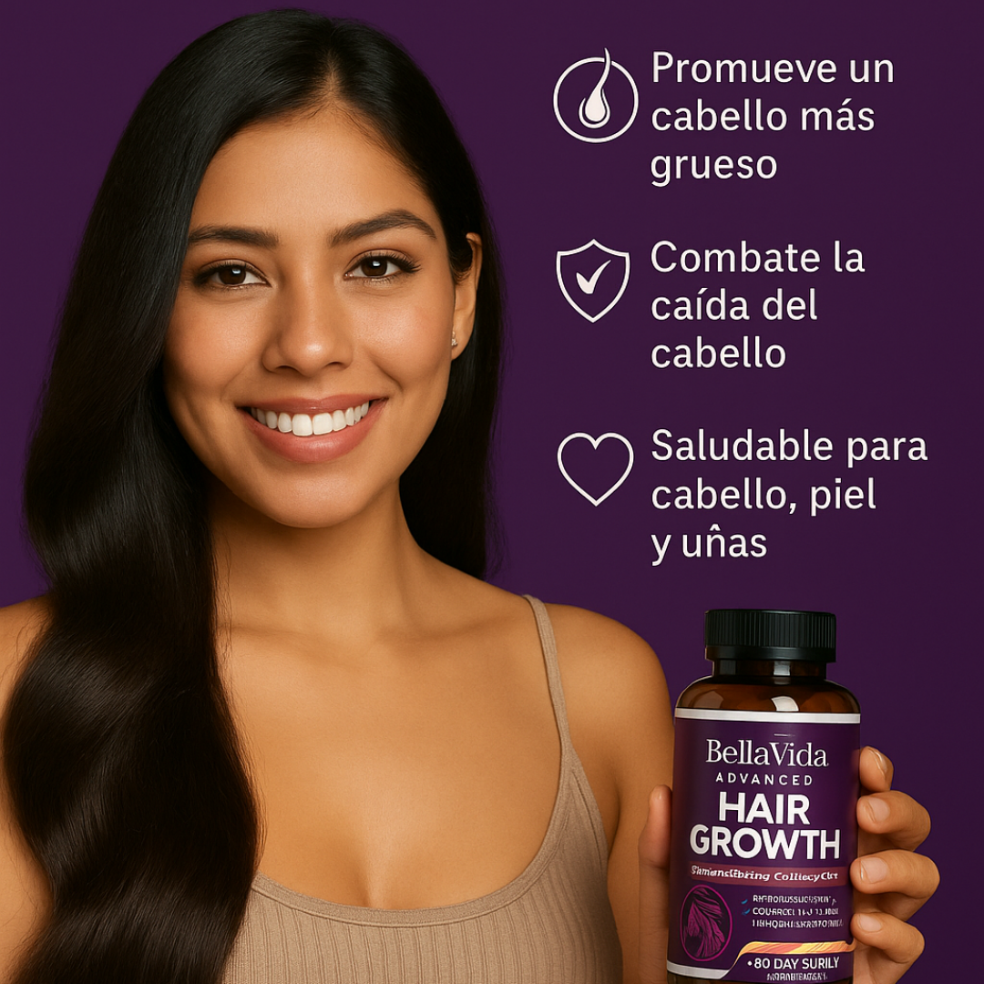 Hair Growth Vitamins™ - Reactiva Tus Folículos