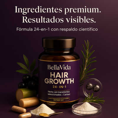 Hair Growth Vitamins™ - Reactiva Tus Folículos